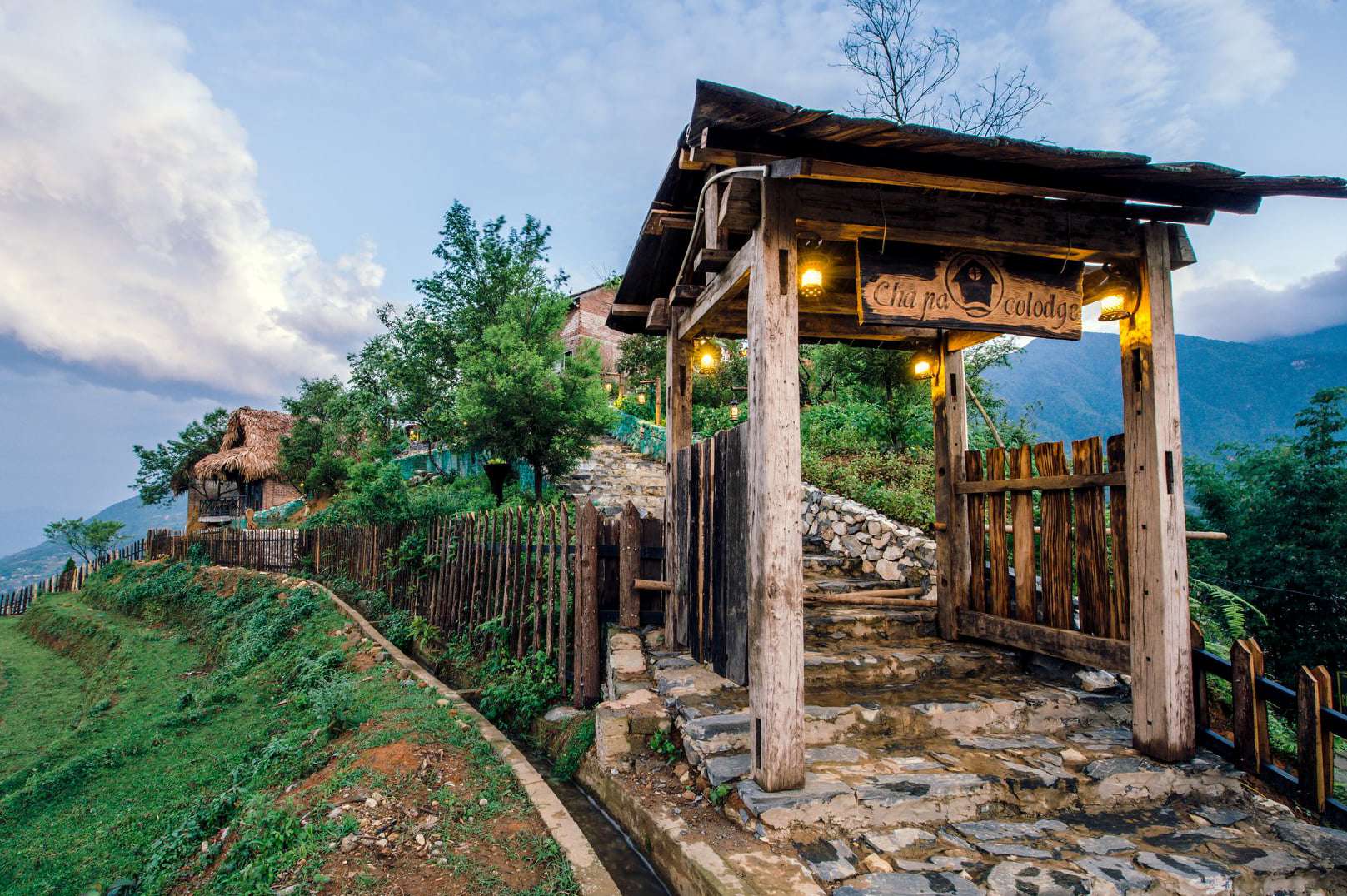 không gian bên ngoài tại Chapa Ecolodge